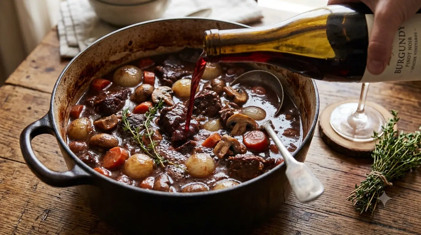 Classic Beef Bourguignon