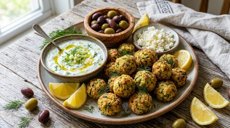 Greek Zucchini Tots: Best Crispy Feta & Herb Mini Fritters
