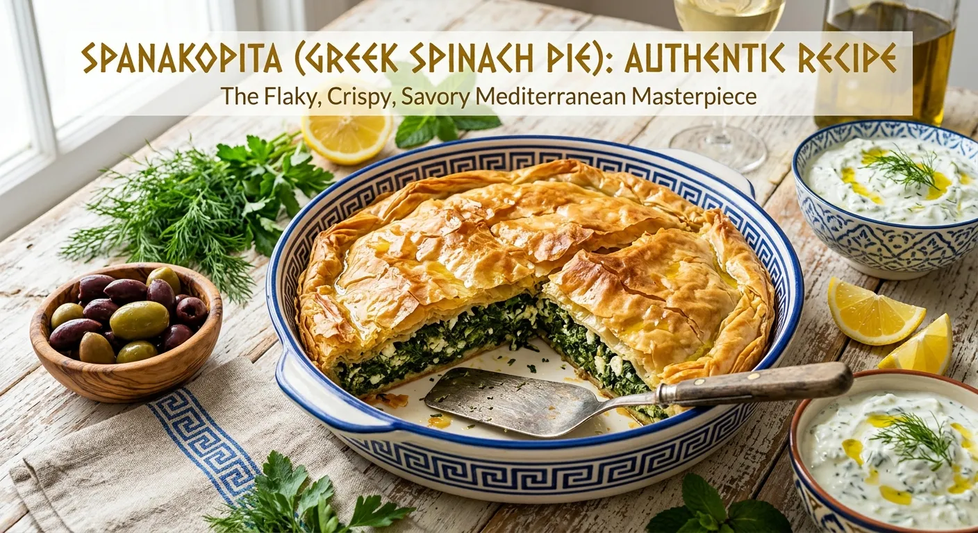 Spanakopita Greek Spinach Pie