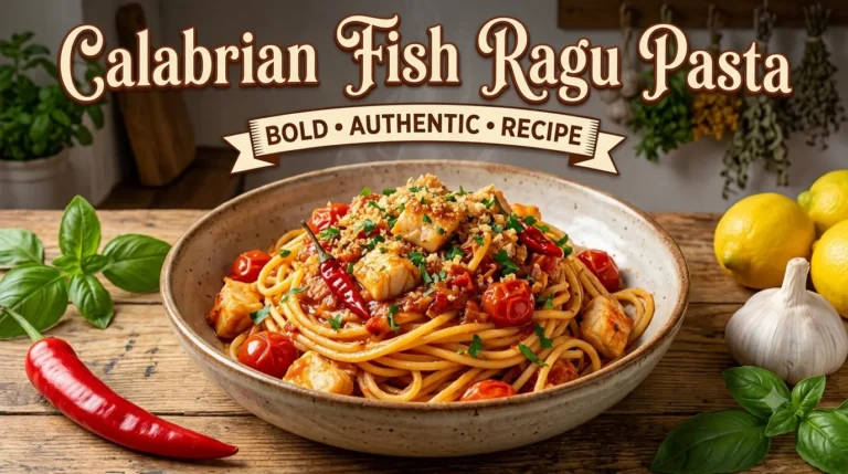Calabrian Fish Ragu Pasta: Bold Authentic Recipe