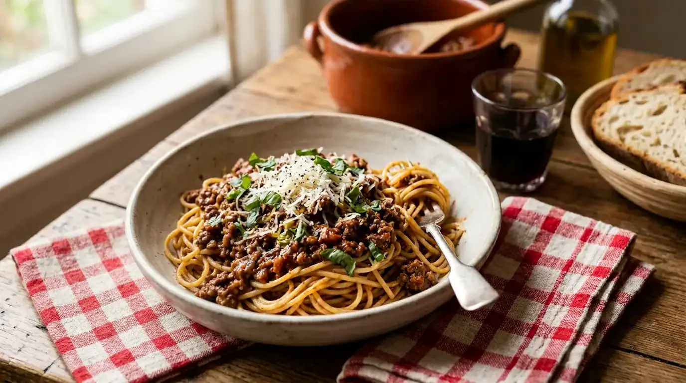 Classic Spaghetti Bolognese